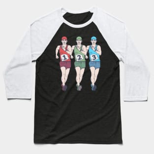 Fast Walker - Marathon Runners - Wogging Baseball T-Shirt